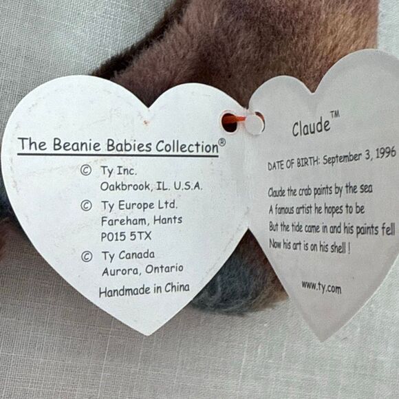 Ty Beanie Babies Lot 11 Aquatic Sea Life PVC Quackers Waddle Inky Claude Speedy - Picture 10 of 12